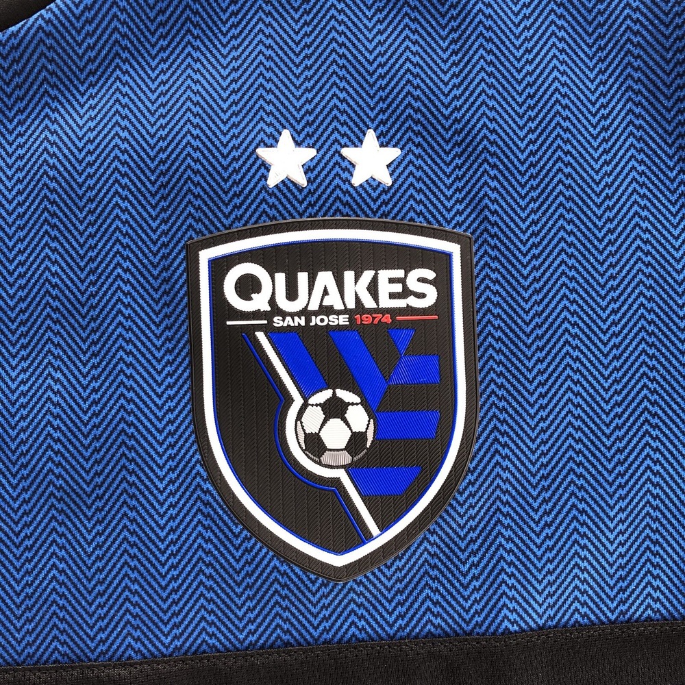 Adidas San Jose Earthquakes Jersey Mens M 2019 Authentic MLS Official Kit Soccer - Picture 4 of 12